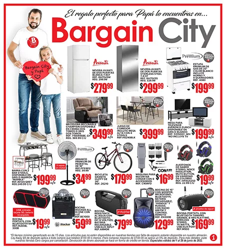 Especiales de Bargain City - Tus tiendas de descuentos favoritas