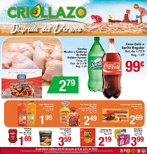 Especiales de Supermercados Criollazo - Ahorras tiempo y dinero ¡Aquí resuelves!