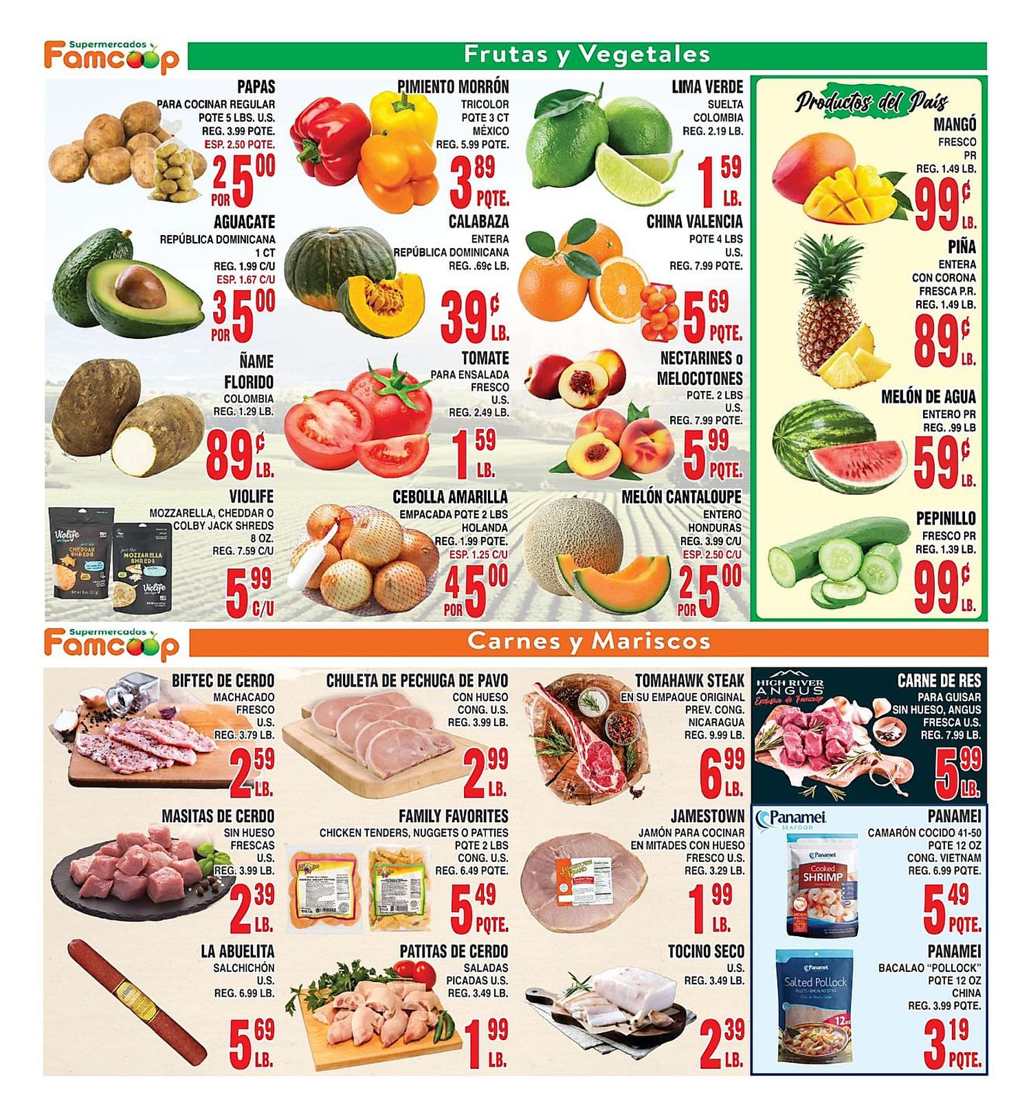 Página 3 del Shopper de Famcoop. Válido del 28/05/2026 al 10/06/2026