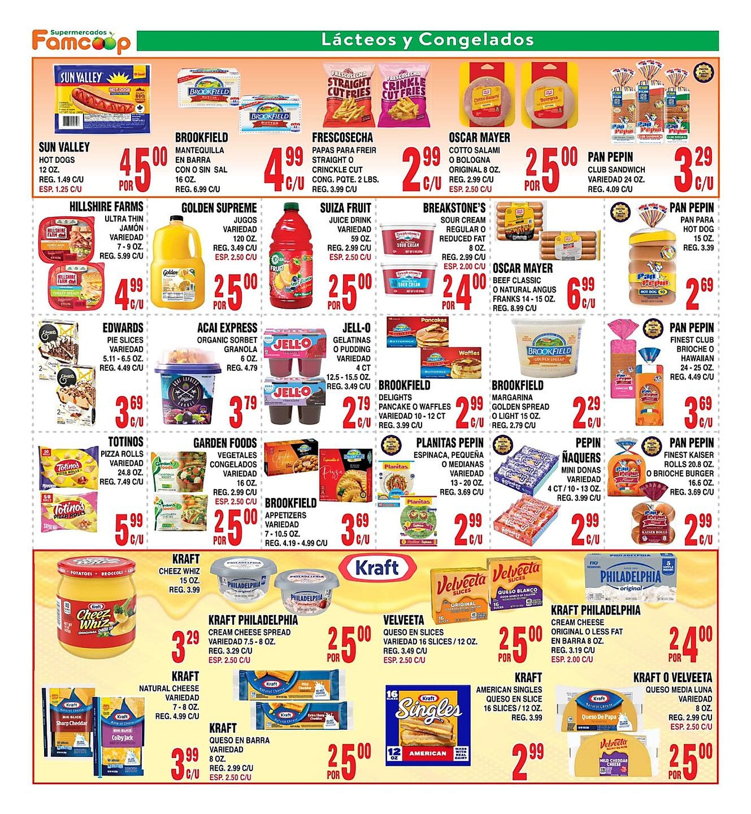 Página 4 del Shopper de Famcoop. Válido del 28/05/2026 al 10/06/2026