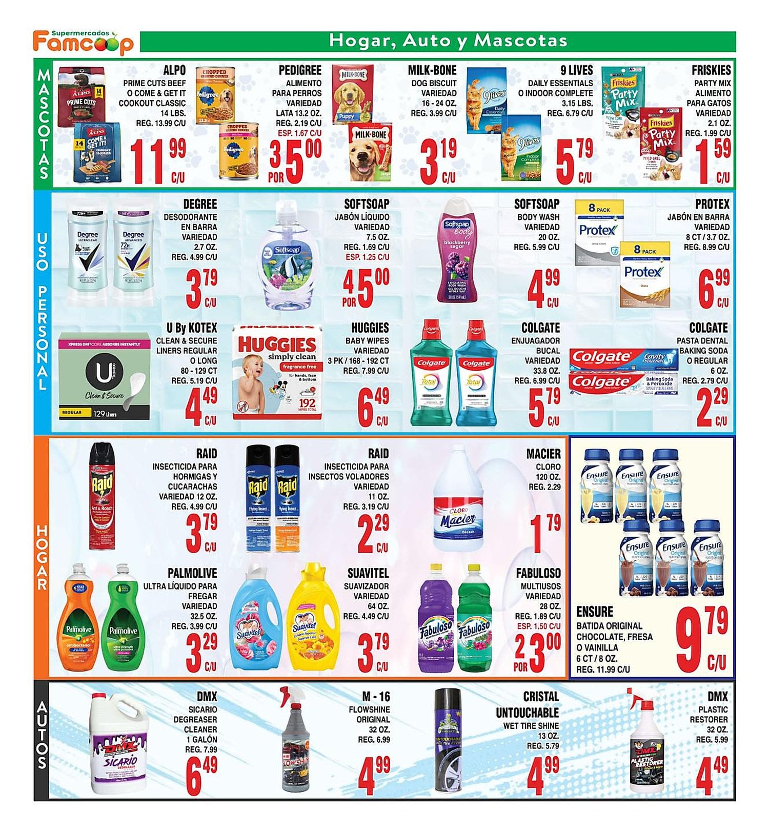 Página 6 del Shopper de Famcoop. Válido del 28/05/2026 al 10/06/2026
