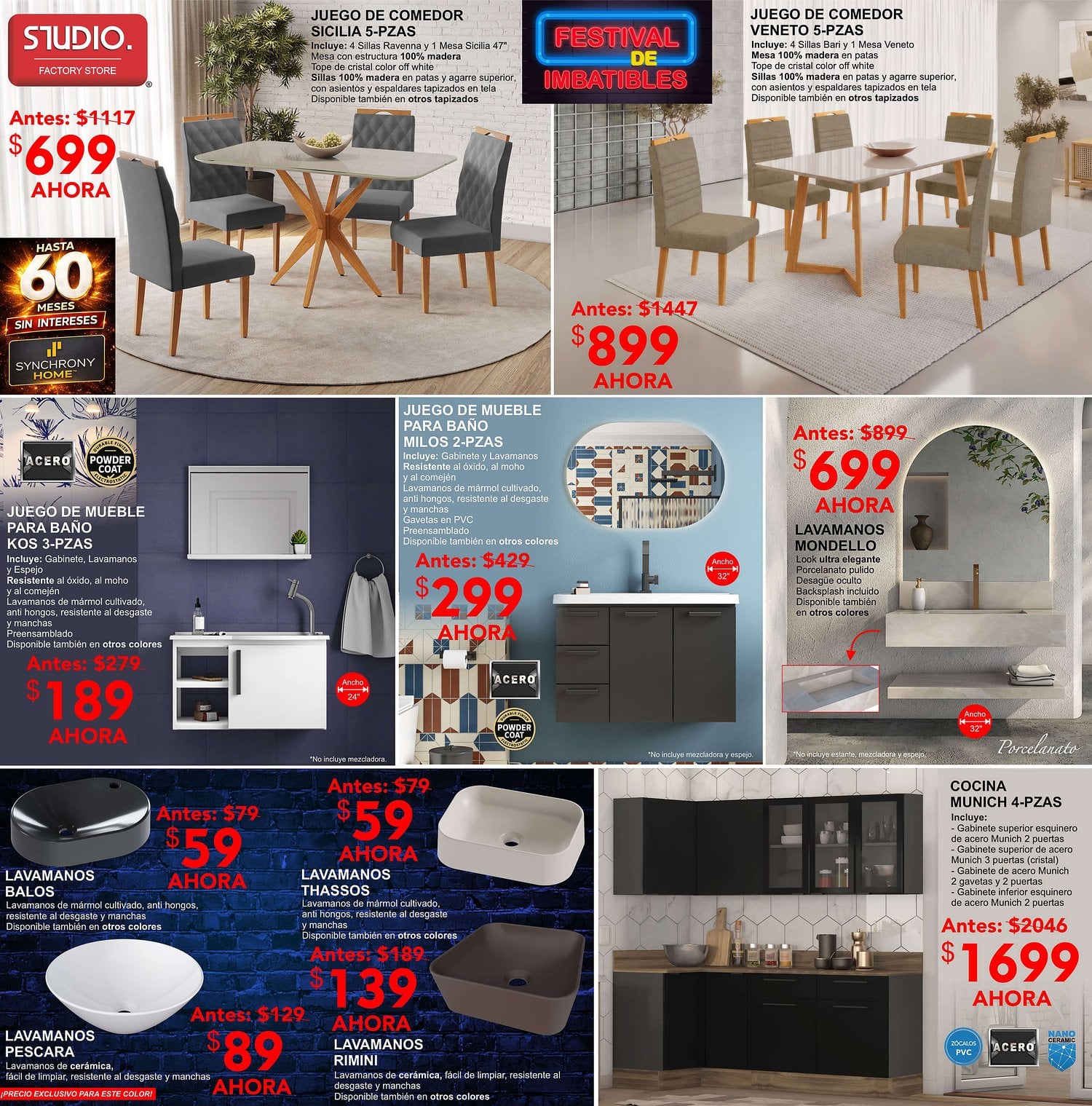 Página 3 del Shopper de Studio Furniture. Válido del 15/05/2026 al 07/06/2026