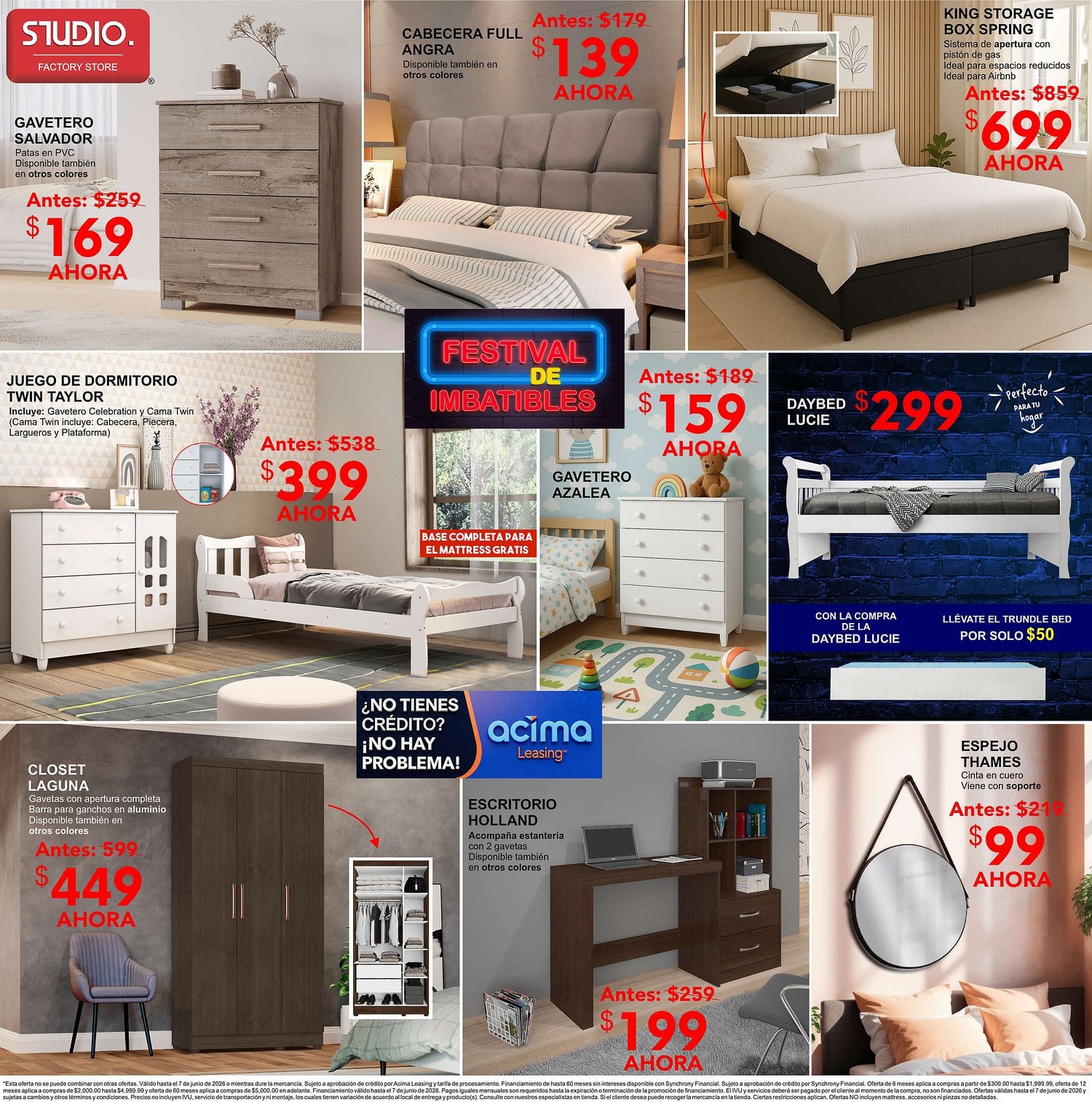 Página 4 del Shopper de Studio Furniture. Válido del 15/05/2026 al 07/06/2026